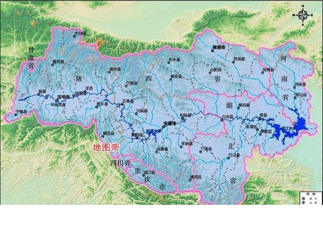 南水北调中线工程的水源,丹江口水库在湖北还是河南?图片