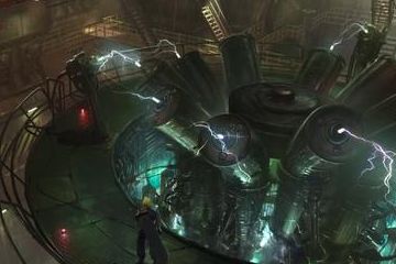 《最终幻想7:重制版》新概念设计图 游戏场景美轮美奂