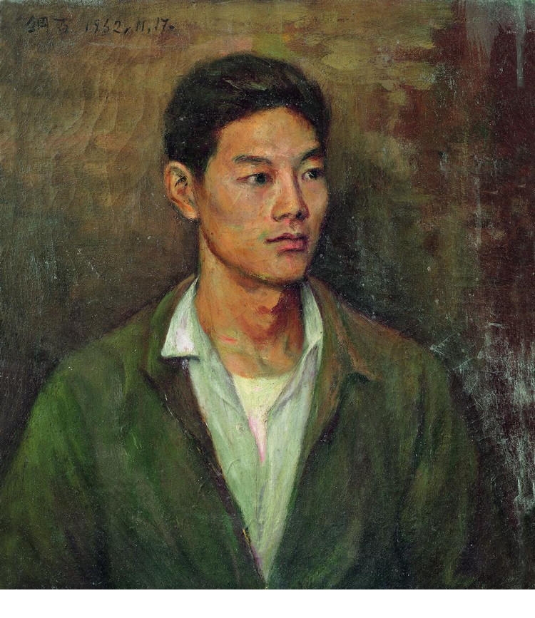 李铁夫终身未娶,孑然一身,仅有书画相伴