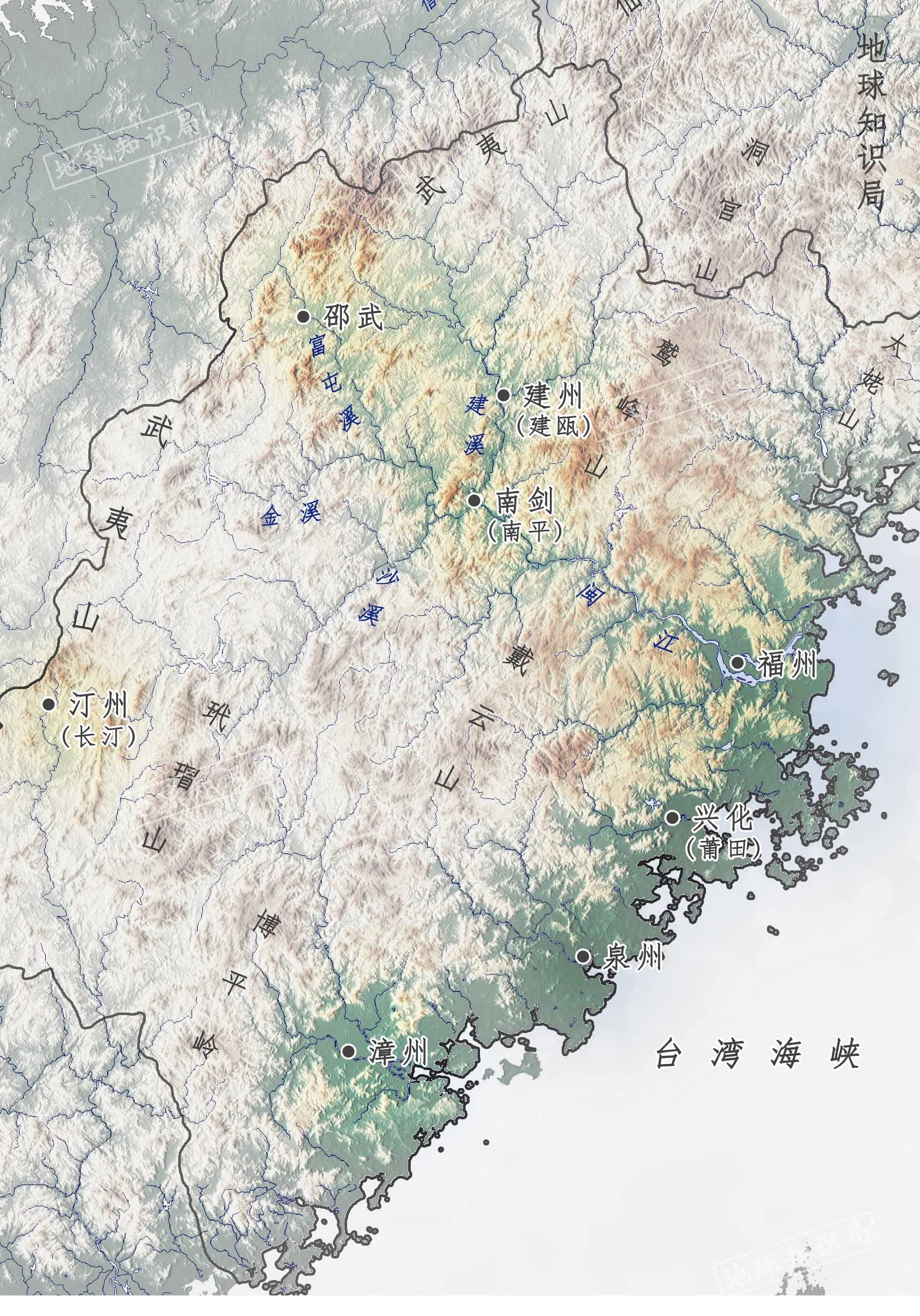 什么是福建八闽地球知识局