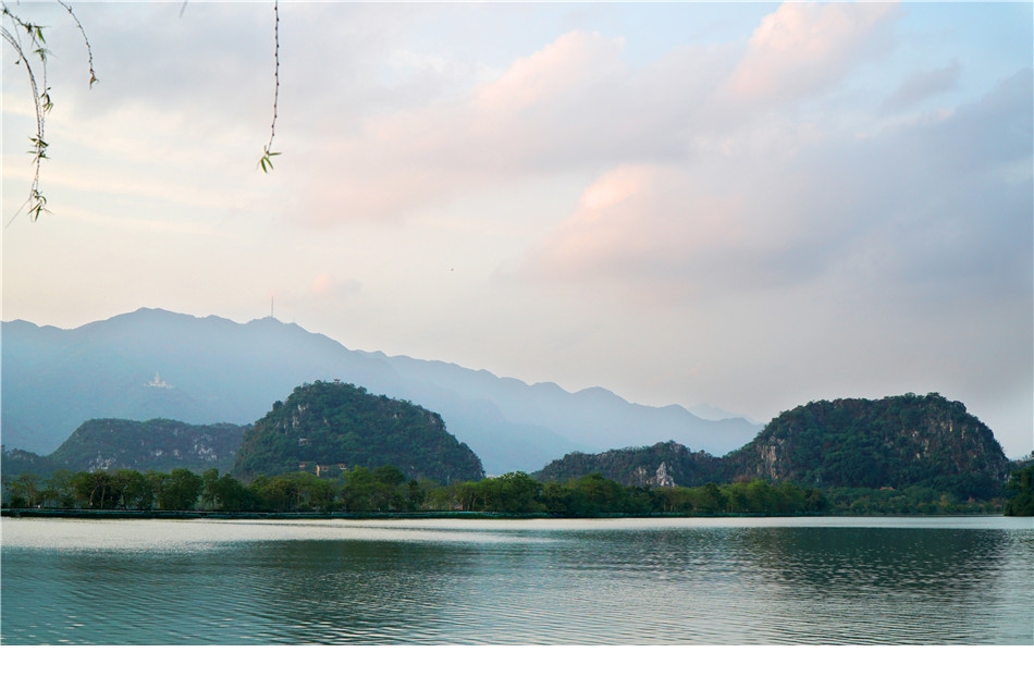 粤西行:肇庆,七星岩,景观城市的山水园林"格局"